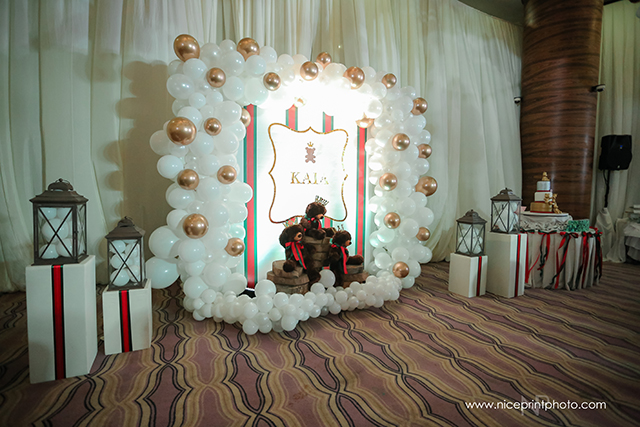 Kaia's Gucci Teddy Bear Themed Baptismal Celebration | Party Doll Manila