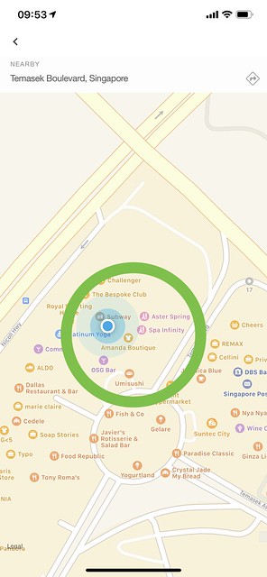 Tile Mate iOS App - Tile on Map