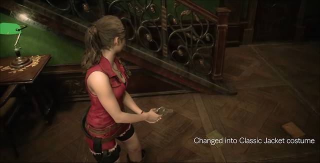 Resident Evil 2 Remake Claire Redfield Jaqueta Clássica