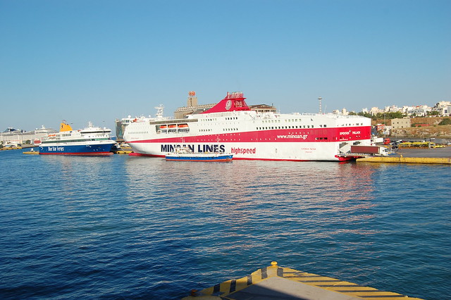 Ferry at Piraeus