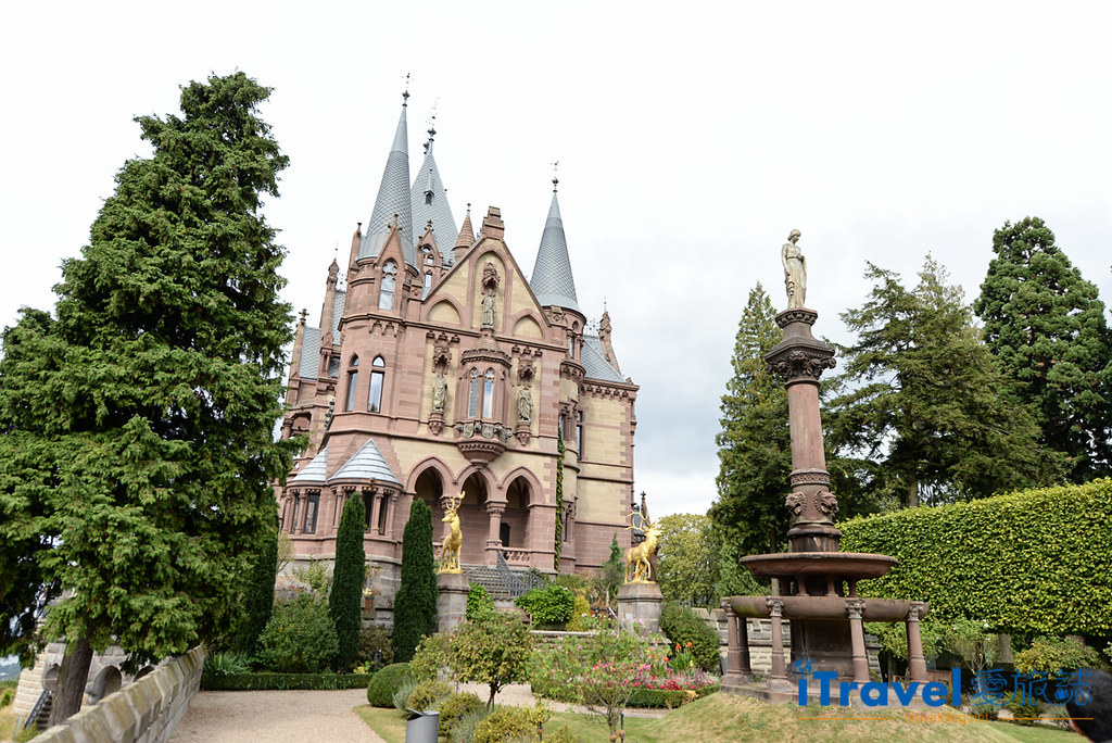 德国克尼格斯温特尔景点 龙岩堡Schloss Drachenburg (1)