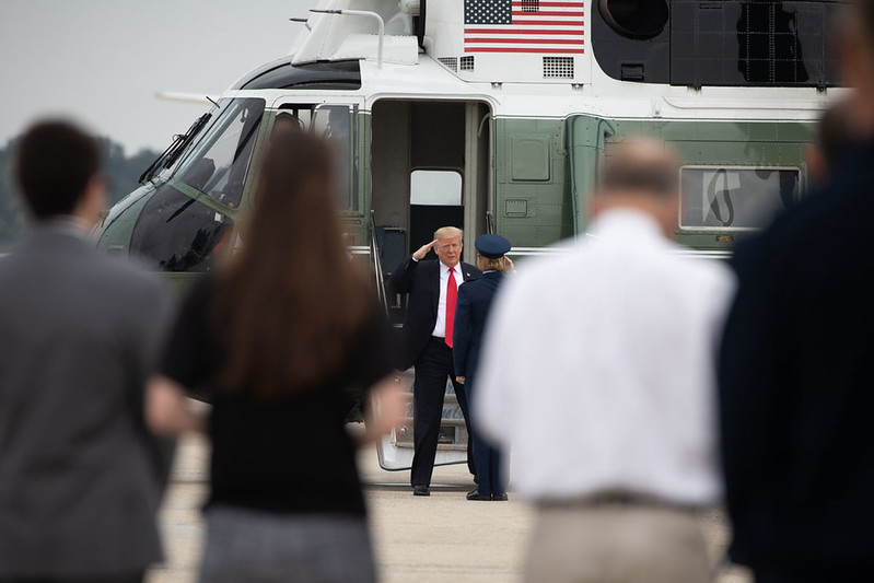 President Donald J. Trump Arrives at Joint Base Andrews