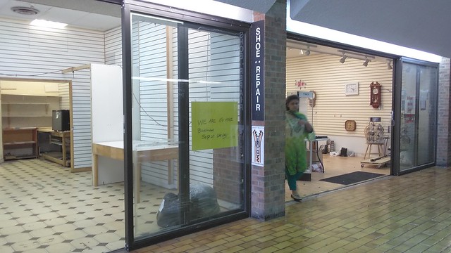 Closed shops #toronto #galleriamall #wallaceemerson #shoppingmall