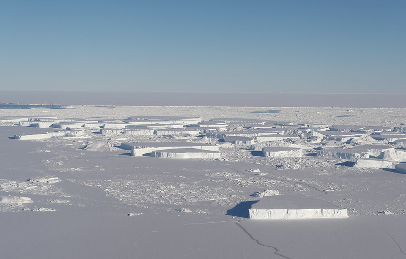 Larsen C tabular icebergs 1