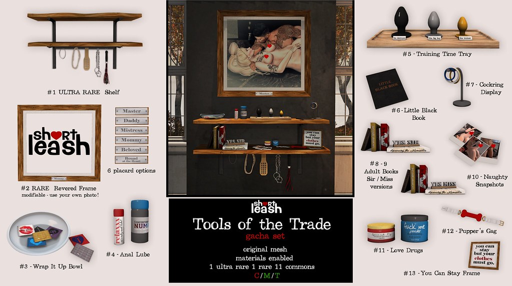 .:Short Leash:. Tools of the Trade gacha - TeleportHub.com Live!