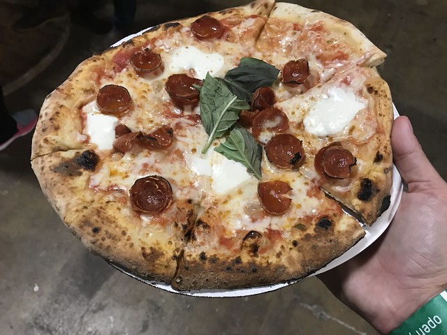 Pepperoni pie @ Timber Pizza