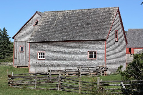 orwell pei canada barn barns fence farm rural
