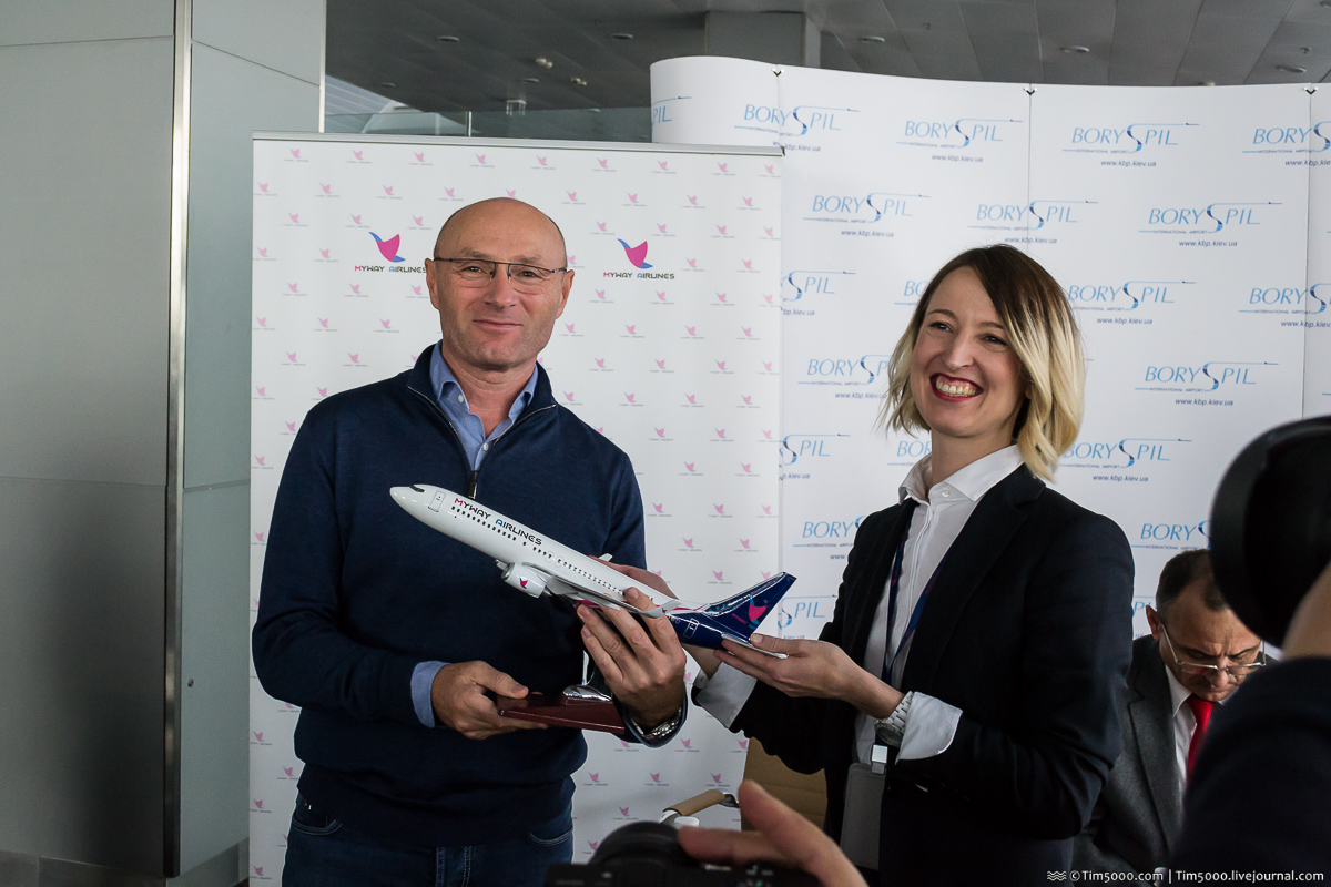 MyWay открывает рейсы Киев-Тбилиси