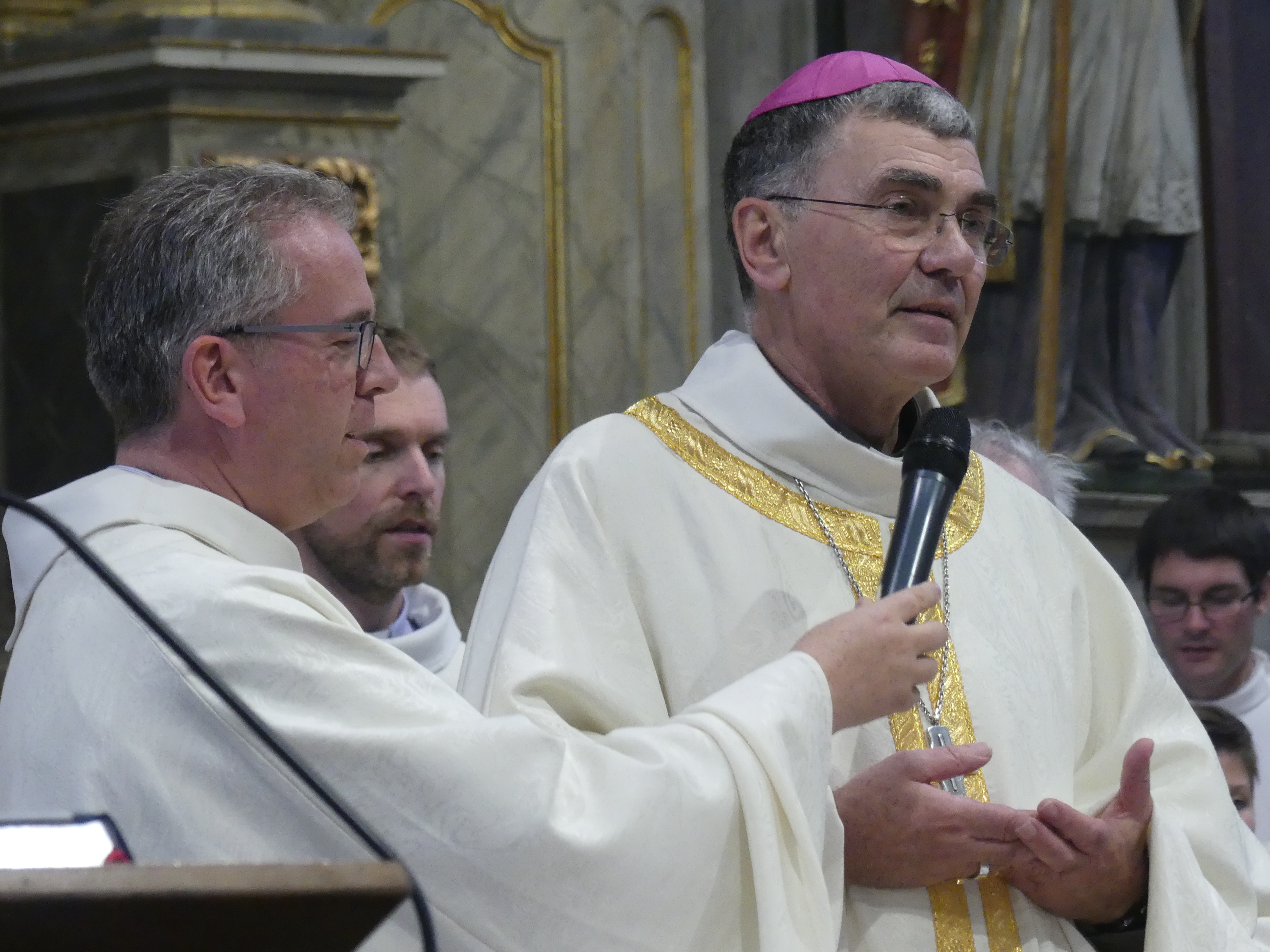 Ordination diaconale de Jean-Marc Tarlet et Thierry Chauvet