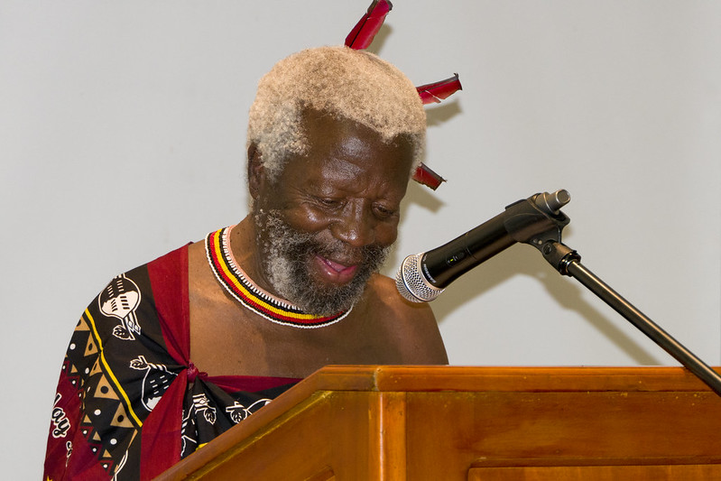 Opening ABLI on behalf of the King, HRH Prince Masitsela Dlamini, Picture by Bible Society, Andrew Boyd