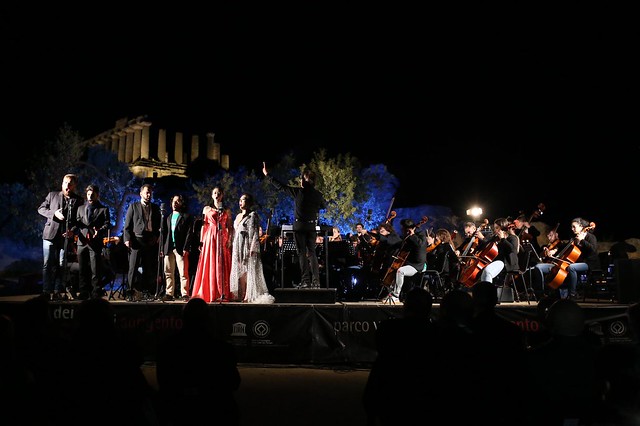 L'Orchestra Erasmus in concerto alle Valle dei Templi di Agrigento
