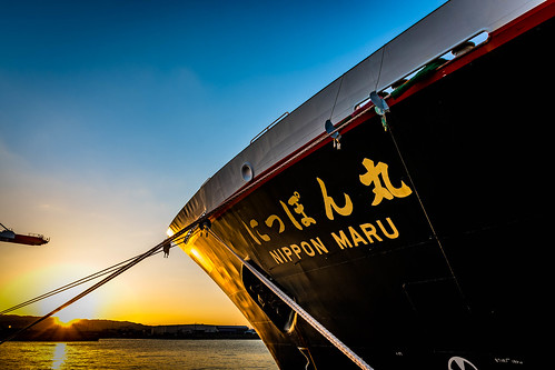 nipponmaru ship cruise sunset sea port imabari ehime shikoku japan sky nikon d7200 sigma 1770mm 1770