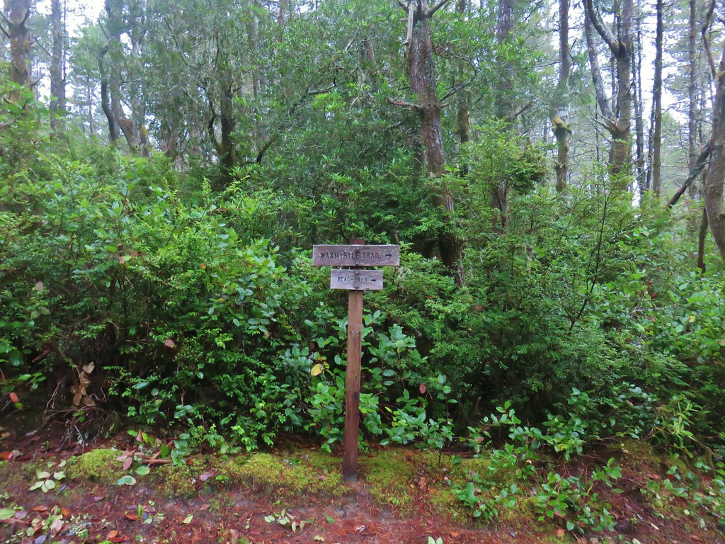 Sign for the Waxmyrtle Trail