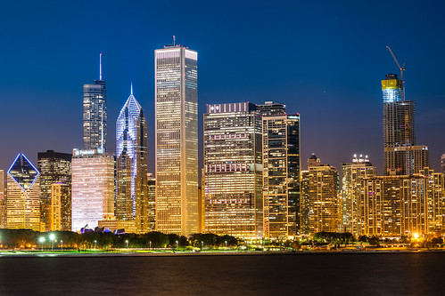 Chicago's golden shore