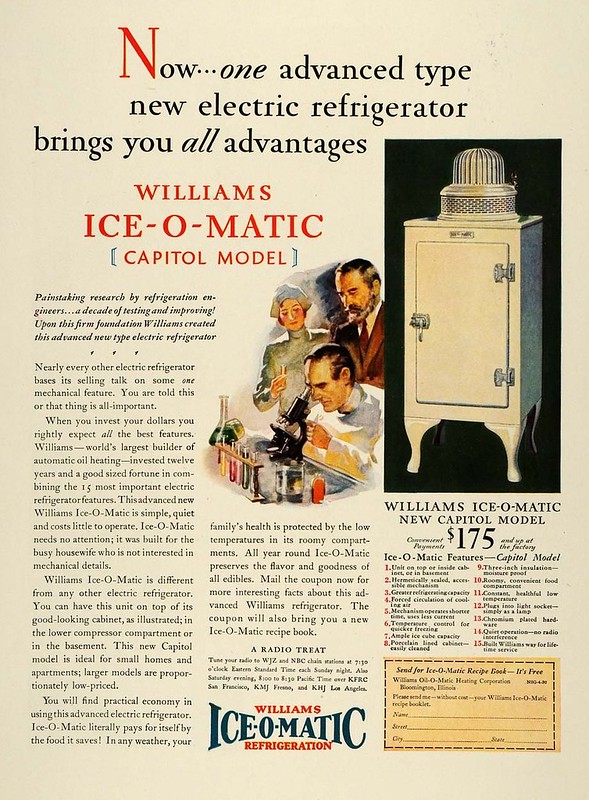 Williams Ice-O-Matic 1930