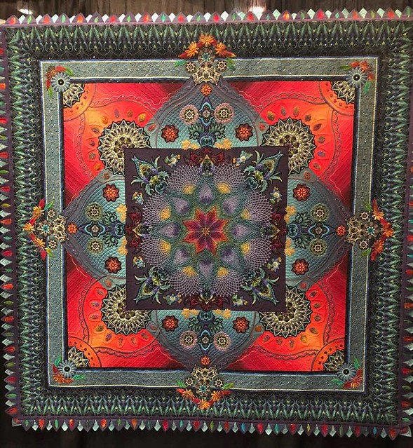 Marie's Treasure~ Quilt by Marilyn Badger