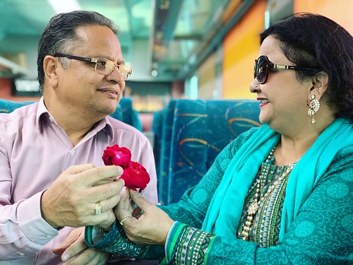 City Moment - Vermas' 32nd Wedding Anniversary, Ajmer-Delhi Shatabdi Express