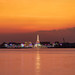 After Sunset at  Phra Samut Chedi