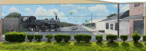 crestview fl florida train okaloosacounty steamtrain mural bmok