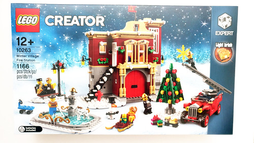ugunstige sokker Skuespiller LEGO Creator Winter Village Fire Station (10263) Review - The Brick Fan