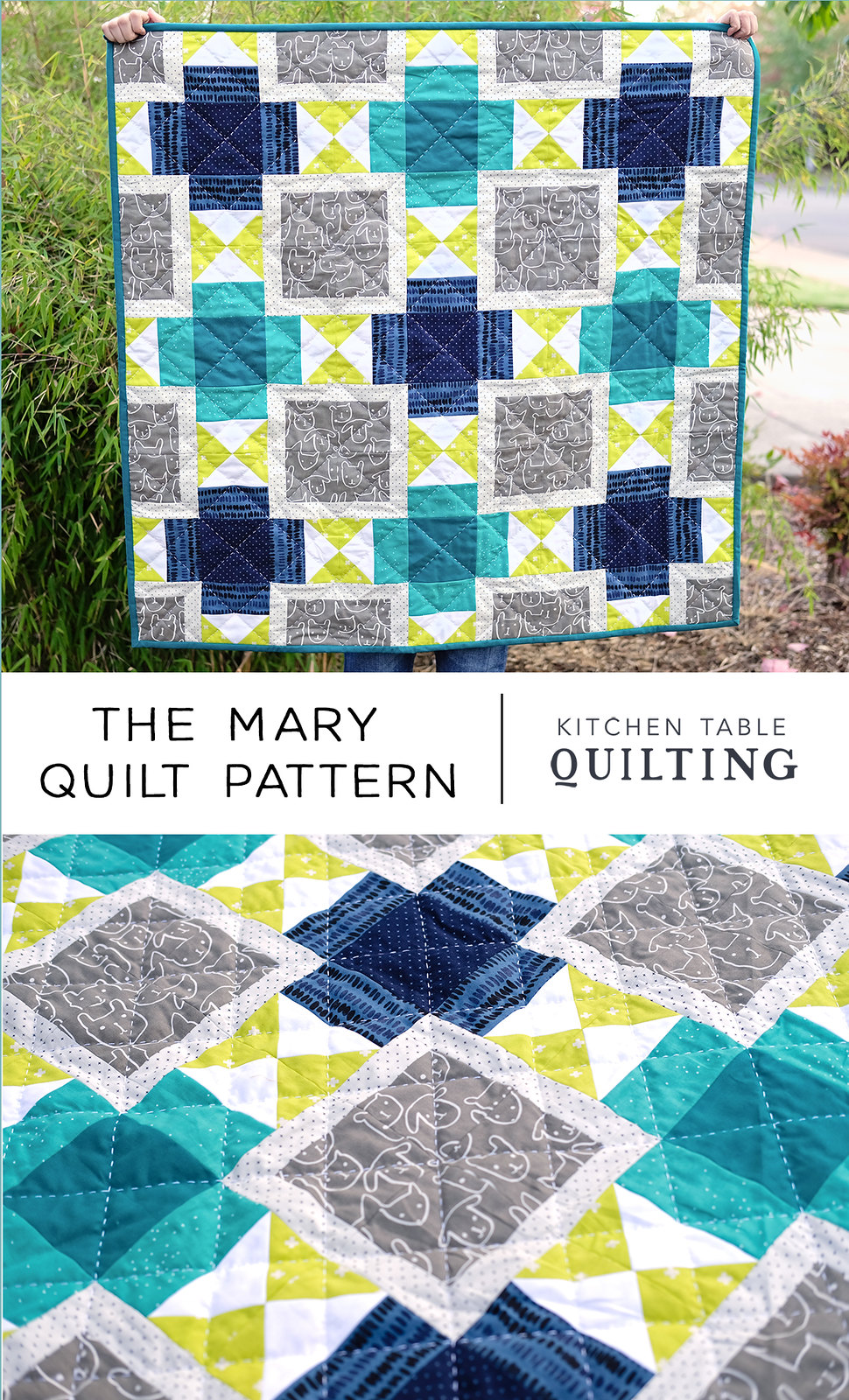 The Mary Quilt Pattern - Baby Size Version